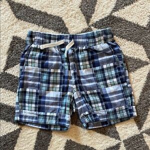 Crewcuts Plaid Blue Shorts